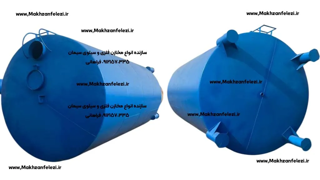 مخزن سوخت 30 هزار لیتری فلزی ایستاده
